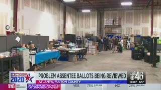 Problem absentee ballots still being reviewed in Fulton County