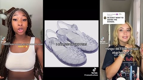 THINGS I BETTER NOT SEE AT SCHOOL PART 2 | GRWM | BACK TO SCHOOL COMPILATION 