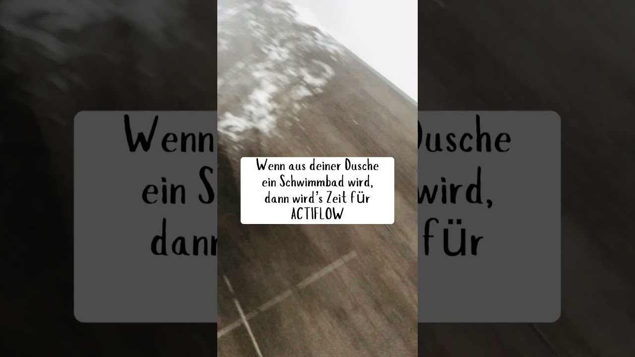 ACTIFLOW - Ökologischer Rohrreiniger hilft ohne heiß zu werden. Weiteres auf meinem Kanal 