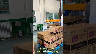 Industrial power, hands-free productivity #depalletizing #machine #palletizing #factory #robot