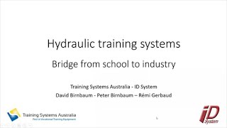 Training Systems Australia - Hydraulics Training Equipment Webinar