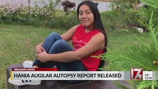 Autopsy: Hania Aguilar's cause of death undetermined, likely asphyxia