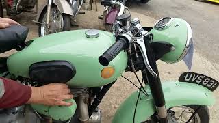 1951 Sunbeam S8 500cc at Andy Tiernans #08951SBM