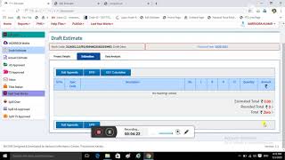 how to create template in secure nrega first Step screenshot 2