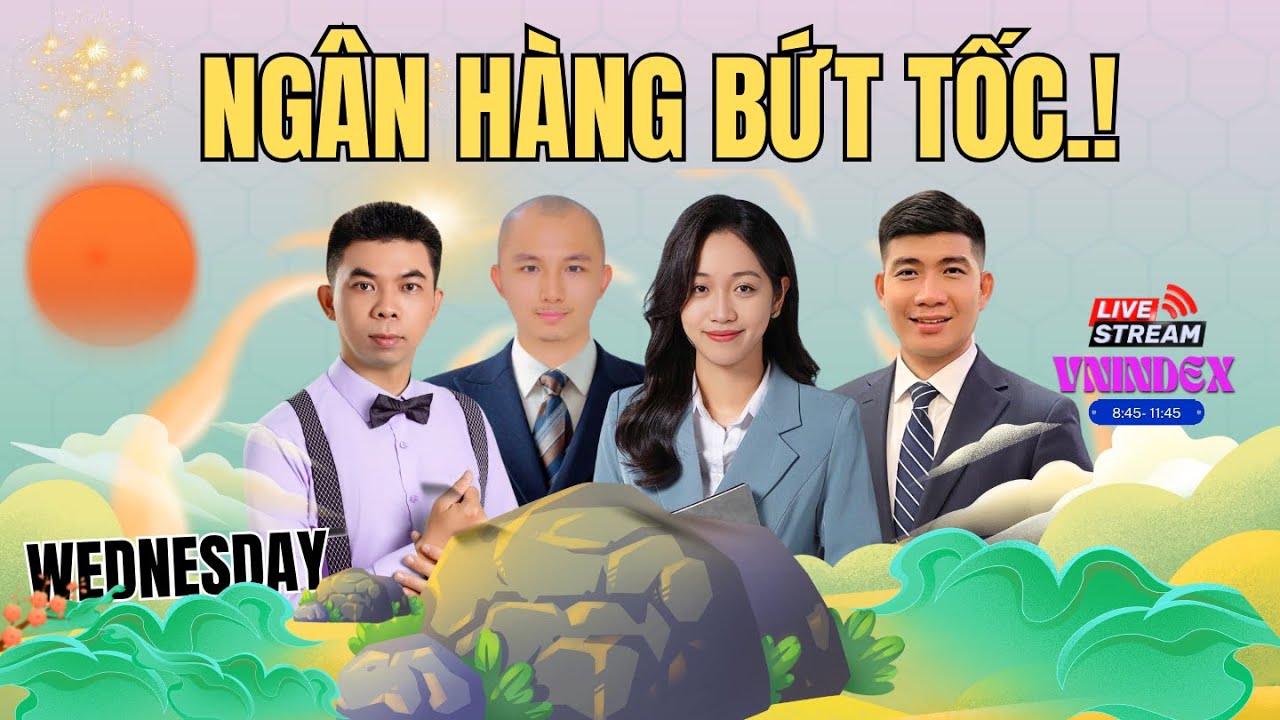 Ngân hàng trở lại! Nhận Định Thị Trường Chứng Khoán Hằng Ngày| VNIndex: Kéo điểm tạo Fomo!