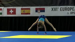 Valeria GIL EUROPEAN FIT KID 2018 CAT II  CLUB ESADE SPAIN