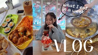 VLOG: what I eat in a week 🥢 что я ем за неделю ? / корейские, китайские вкусности 🥘