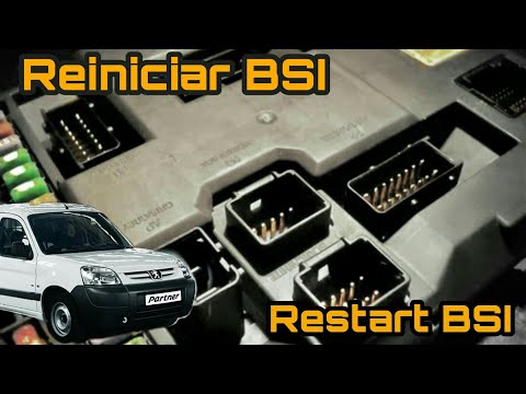 Reiniciar BSI | Peugeot Citroen PSA | PARTNER - BERLINGO - 206+ - 207 COMPACT - 307...|