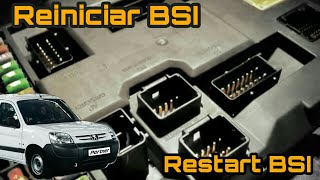Reiniciar BSI | Peugeot Citroen PSA | PARTNER - BERLINGO - 206 - 207 COMPACT - 307 - Xsara Picasso |