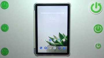 How to Show the Battery Percentage at the Status Bar on a BLACKVIEW Tab 12 - Display Battery %