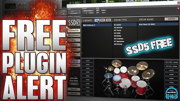 FREE PLUGIN ALERT | Steven Slate Drums SSD5 FREE (Drum Instrument/Plugin)
