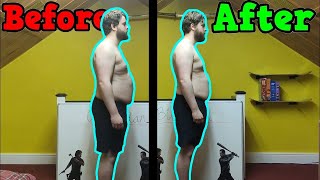 Photo Every Day for 30 Days (Weight Loss Time Lapse)