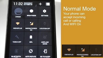 Turn Off On Airplane Mode or Flight Mode Android Smartphone