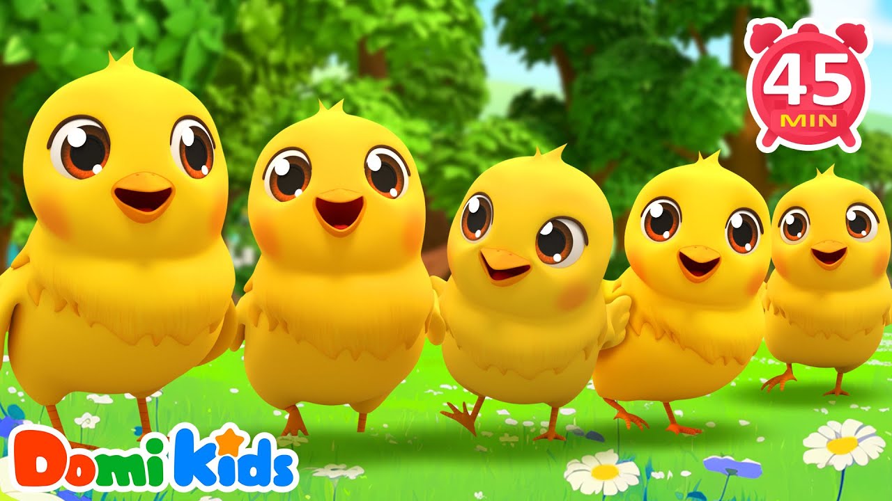 五只小雞走丟了🐥 | 尋找小雞大冒險 | 寶寶觀察力訓練 | 幼兒啟蒙遊戲 | 親子互動兒歌🎵 | 寶貝多米