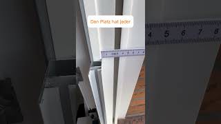 1mm Platz zwischen dem Fenster / Rollladen! Kann das funktionieren?