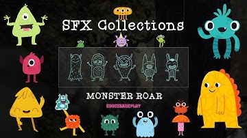 Unity Asset Store SFX Collections: Monster Roar preview