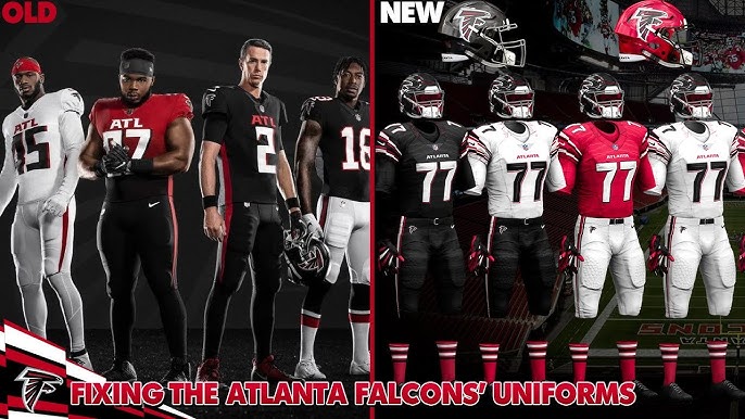 New Falcons uniform unveiled  Home alternate uniforms 