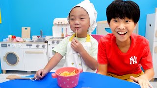 Family Fun Cooking Play with Food Toys Delivery Activity for Kids