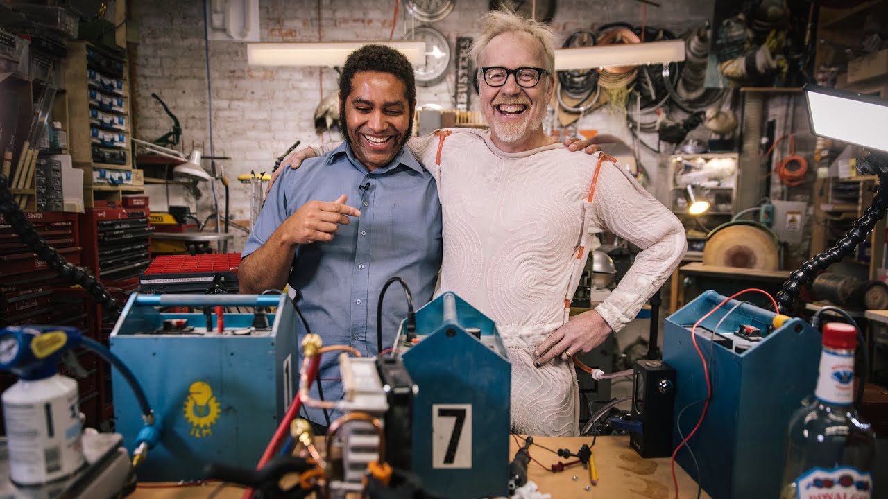 ⁣Adam Savage's One Day Builds: Refrigerated Cooling Suit!