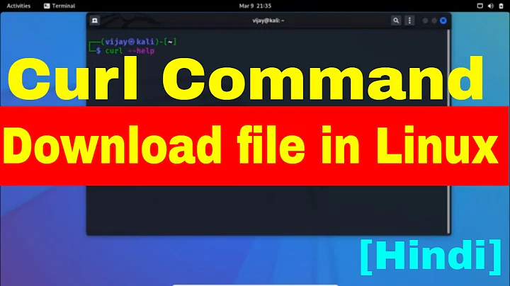 How to use curl Command in Linux to download files