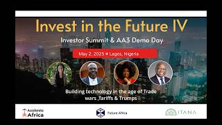 Invest in the Future Summit IV - Panel: Building technology in the age of Trade, Tariffs, & Trump
