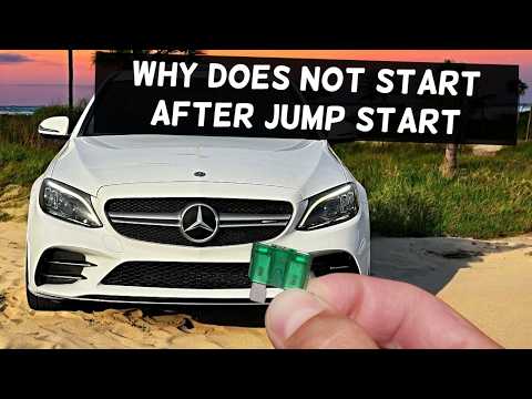 Why Mercedes Does Not Start After Jump Start W205 C300 C400 C450 C43 C63 C250 C200 C180 C160 C180d C