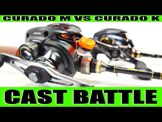 NEW Shimano Curado M vs Curado K CAST BATTLE!!! 