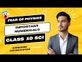 Class 10  science imp physics numericals
