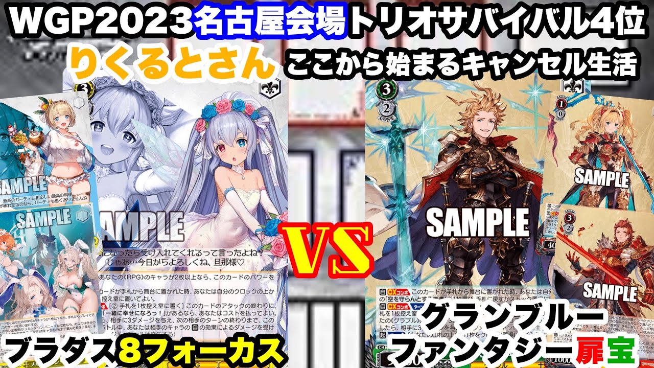WS対戦動画616】ブラウンダスト2 8フォーカスVSグランブルー