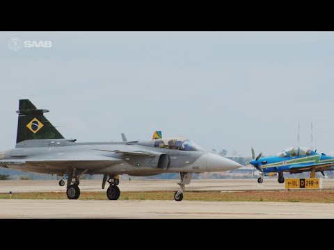 Apresentação oficial: Gripen no Brasil