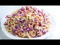 Recette facile de salade de chou maison crmeuse