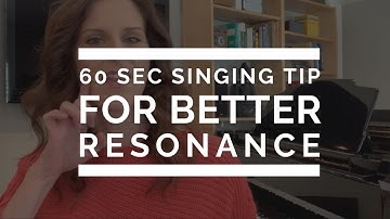 60 Second Singing Tip: Better Resonance | Arden Kaywin Vocal Studio