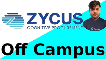 Zycus Off Campus Drive 2021 | 4.5 Lakhs/annum
