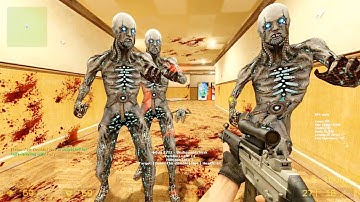 Counter Strike Source - Zombie Mod Online Gameplay on zm_examen_eh map
