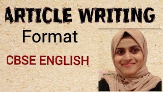 ARTICLE WRITING | Article Writing in ENGLISH | Format of Article Writing| Our Classroom.Shameera