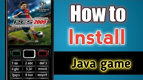 How to install Java games for android all version!