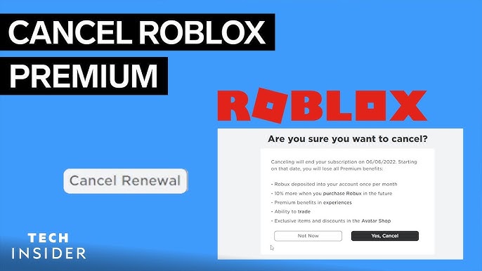 How to Cancel Roblox Premium Subscription on Roblox Website 