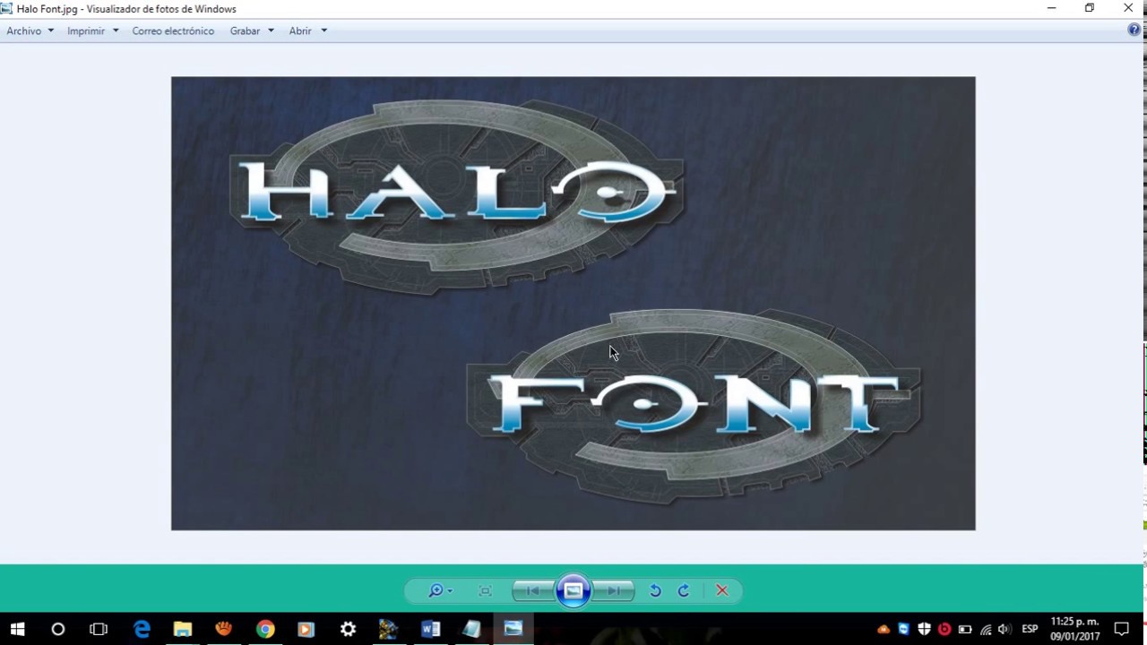 Como instalar la fuente de letra de halo 2 - YouTube