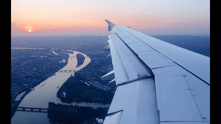 4K60 | LUFTHANSA A321 HAMBURG to FRANKFURT | GoPro Wingview
