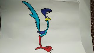 How to Draw Road Runner | Easy Tutorial for beginners | Road Runner Drawing How to Draw Road Runner | Easy Tutorial for beginners | Road Runner Drawing