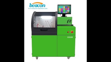 CR305 Testing Calibration machineCRS6000 crdi common rail diesel fuel injector test bench test video