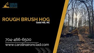 Caterpillar 259B3 Rough Brush Hog in Gold Hill, NC (Skidsteer Rotary Mulching)