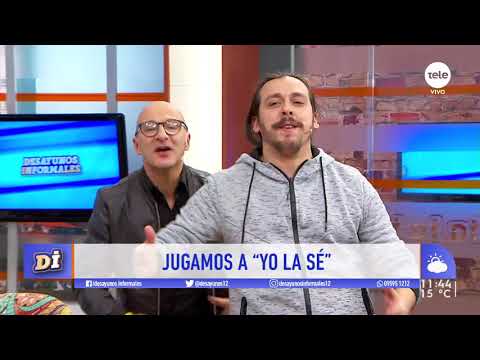 Fabricio Speranza y Nelson Burgos se enfrentan en "Yo la sé"