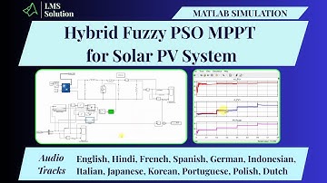 MATLAB Simulation of Hybrid Fuzzy PSO MPPT for Solar PV System | Hybrid Fuzzy PSO MPPT