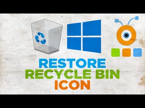 How to Restore a Recycle Bin Icon to the Windows desktop