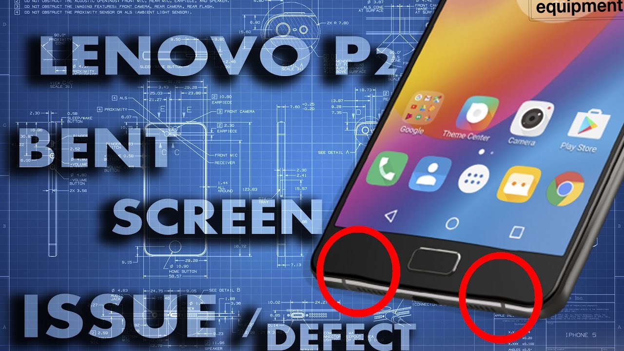 Lenovo P2 - Дефект экрана