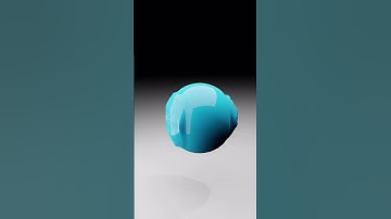 Sphere and cube animation made in Blender