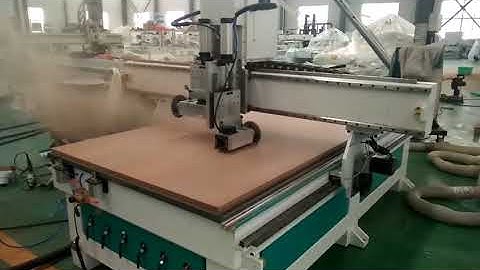 SUDIAO CNC Router With Saw Cutting