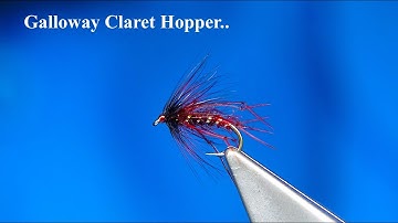 Tying the Galloway Claret Hopper by Davie McPhail