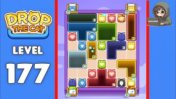 Drop The Cat level 177 solution 